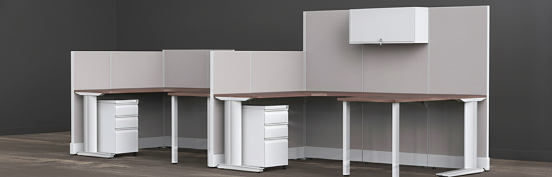 O2™ Cubicle Desk 🛒