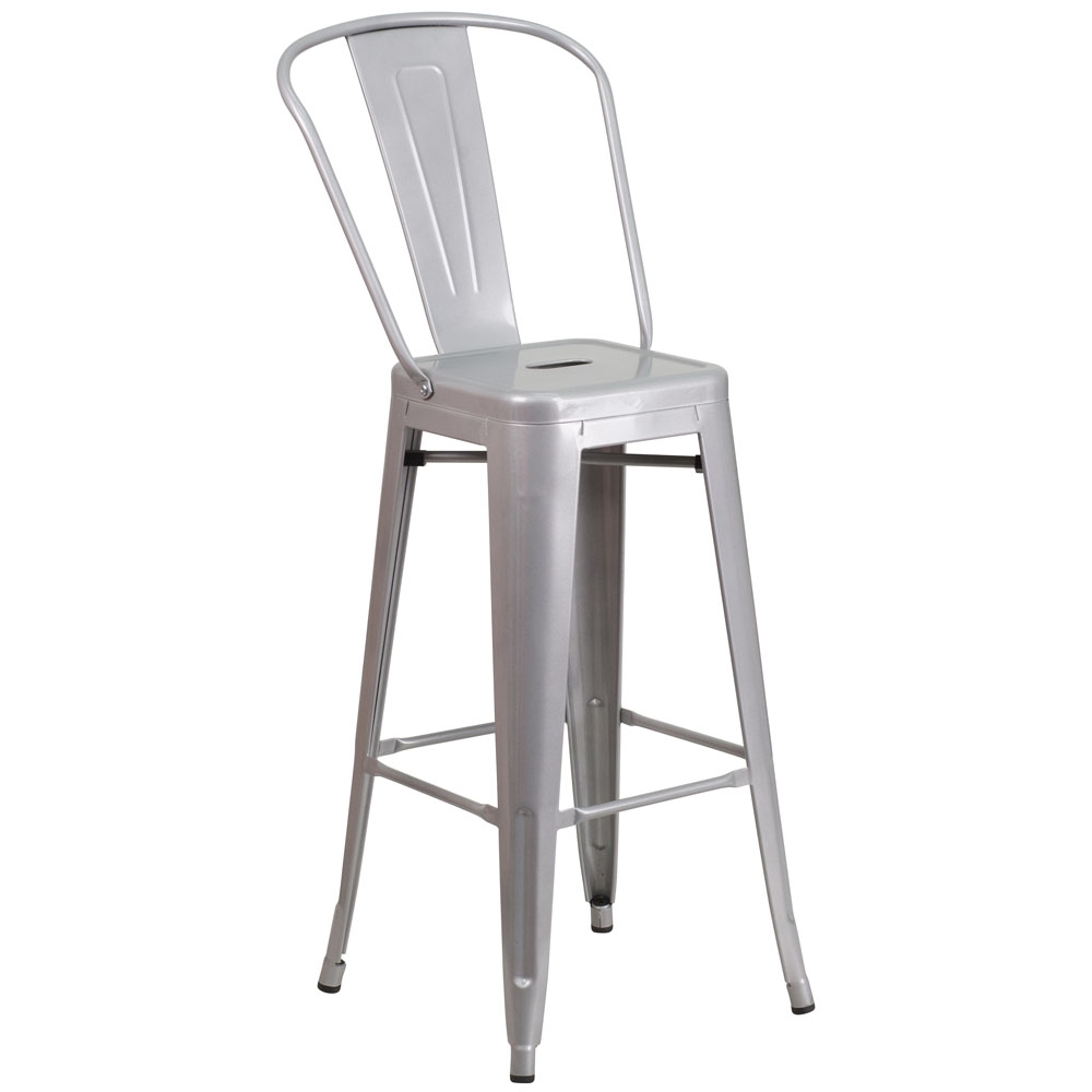 Cafe chairs CUB CH 31320 30GB SIL GG FLA