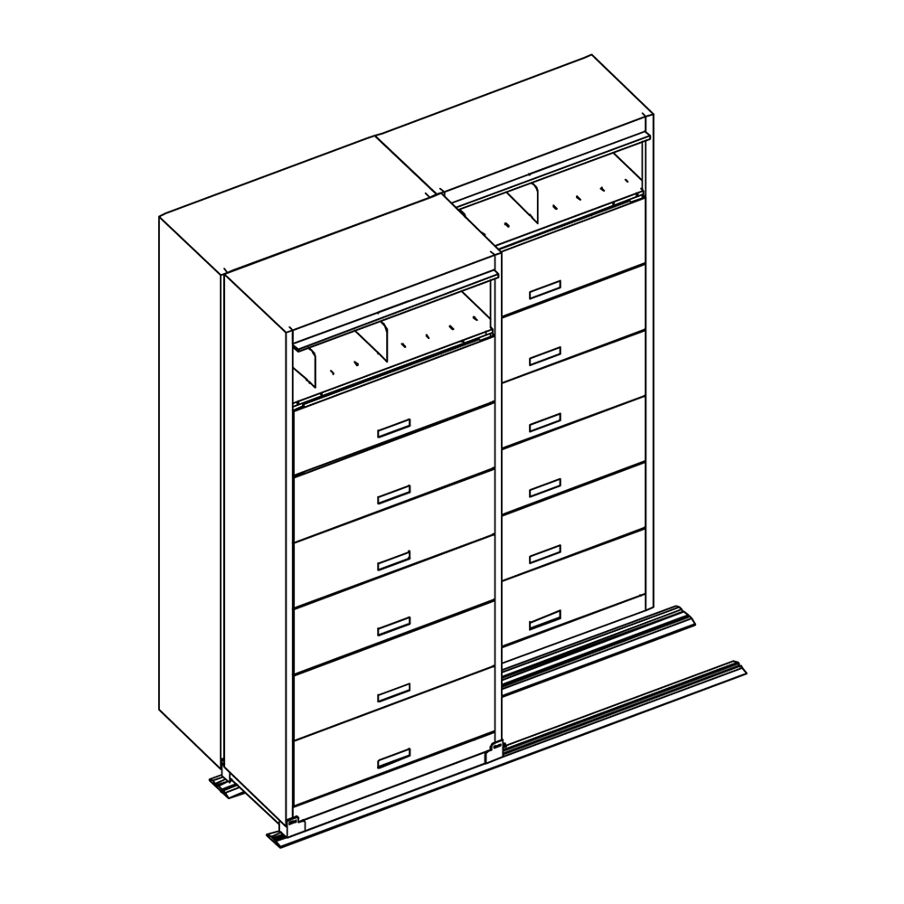 Filing system for office legal filing system