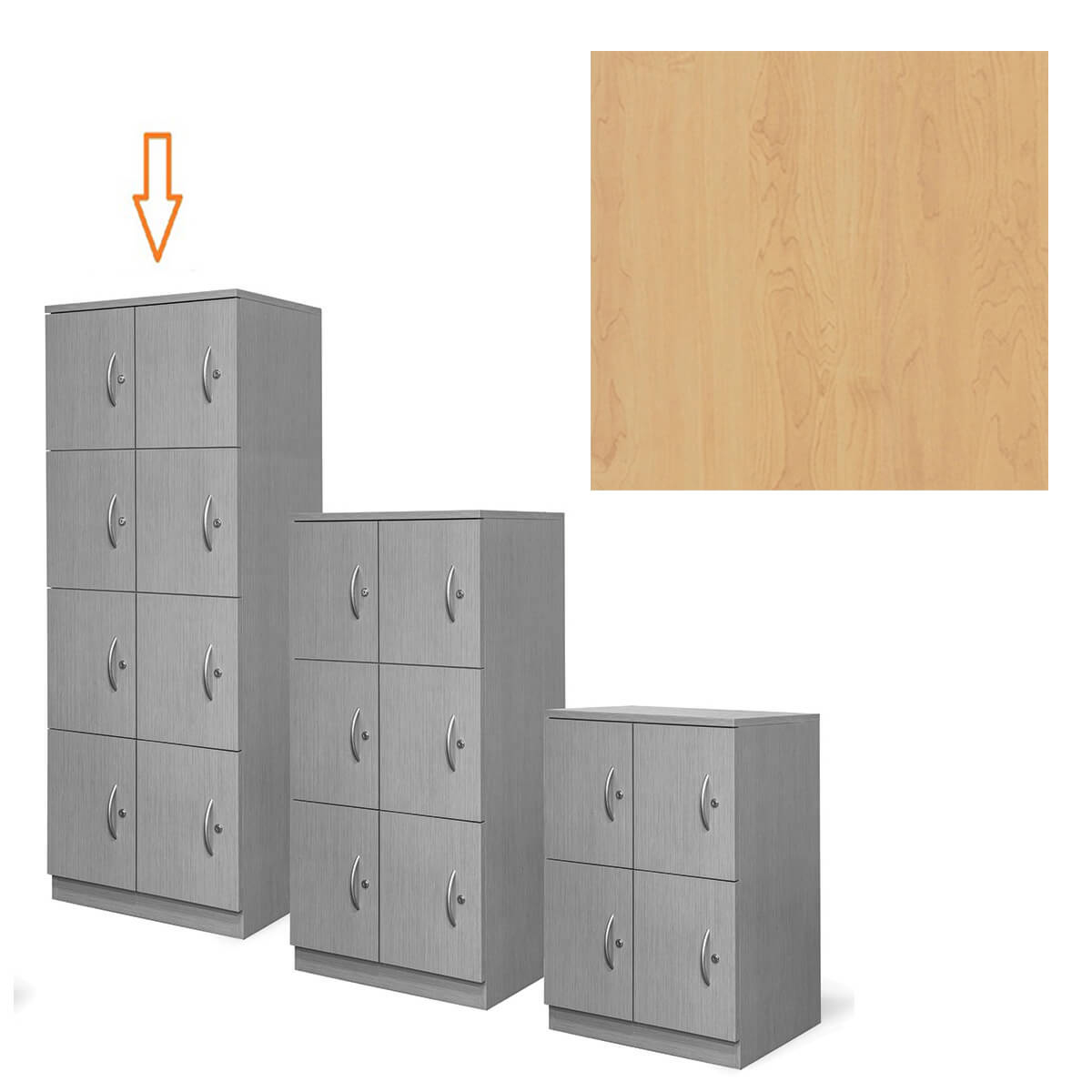 Laminate lockers CUB WLU7HN6 UMS TFL KMKM ORG 1 2