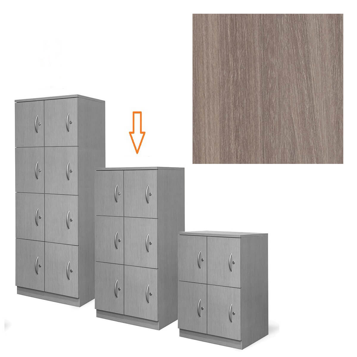 Laminate lockers CUB WLU8HT1 UMS TFL B4B4 ORG 1 2