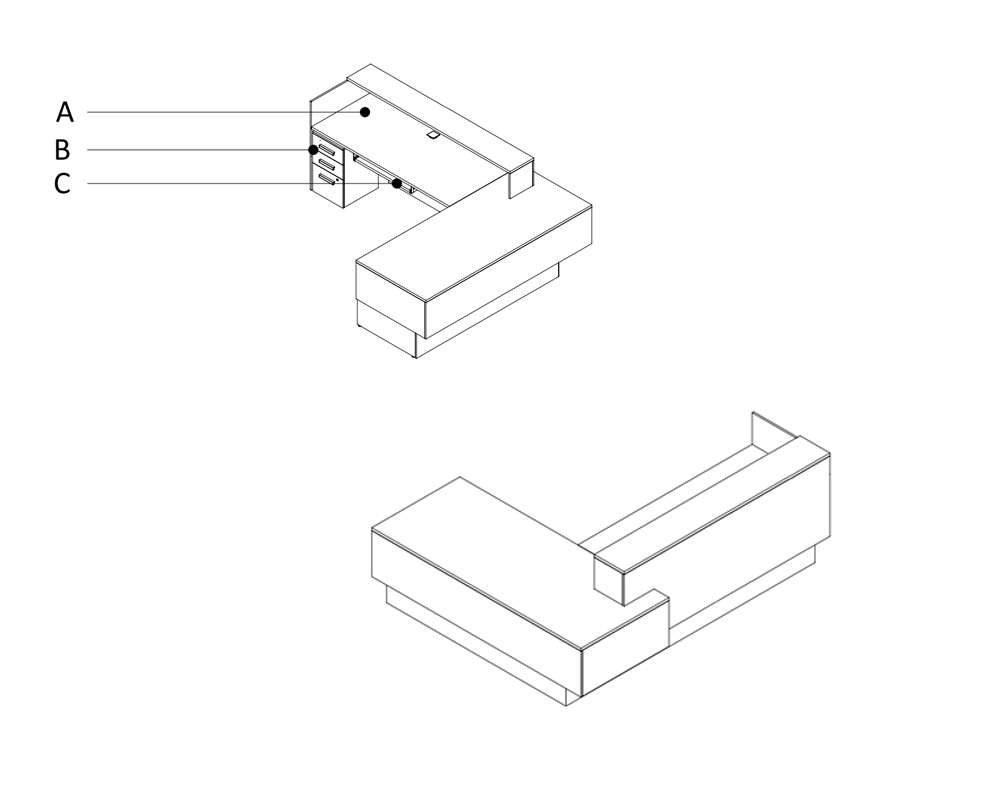 Modern reception counter schematics