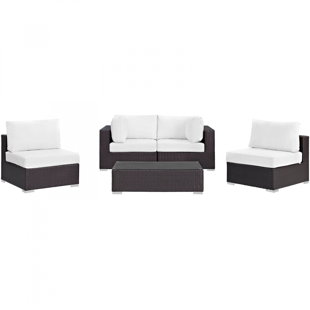 Outdoor lounge furniture CUB EEI 2163 EXP WHI SET MOD