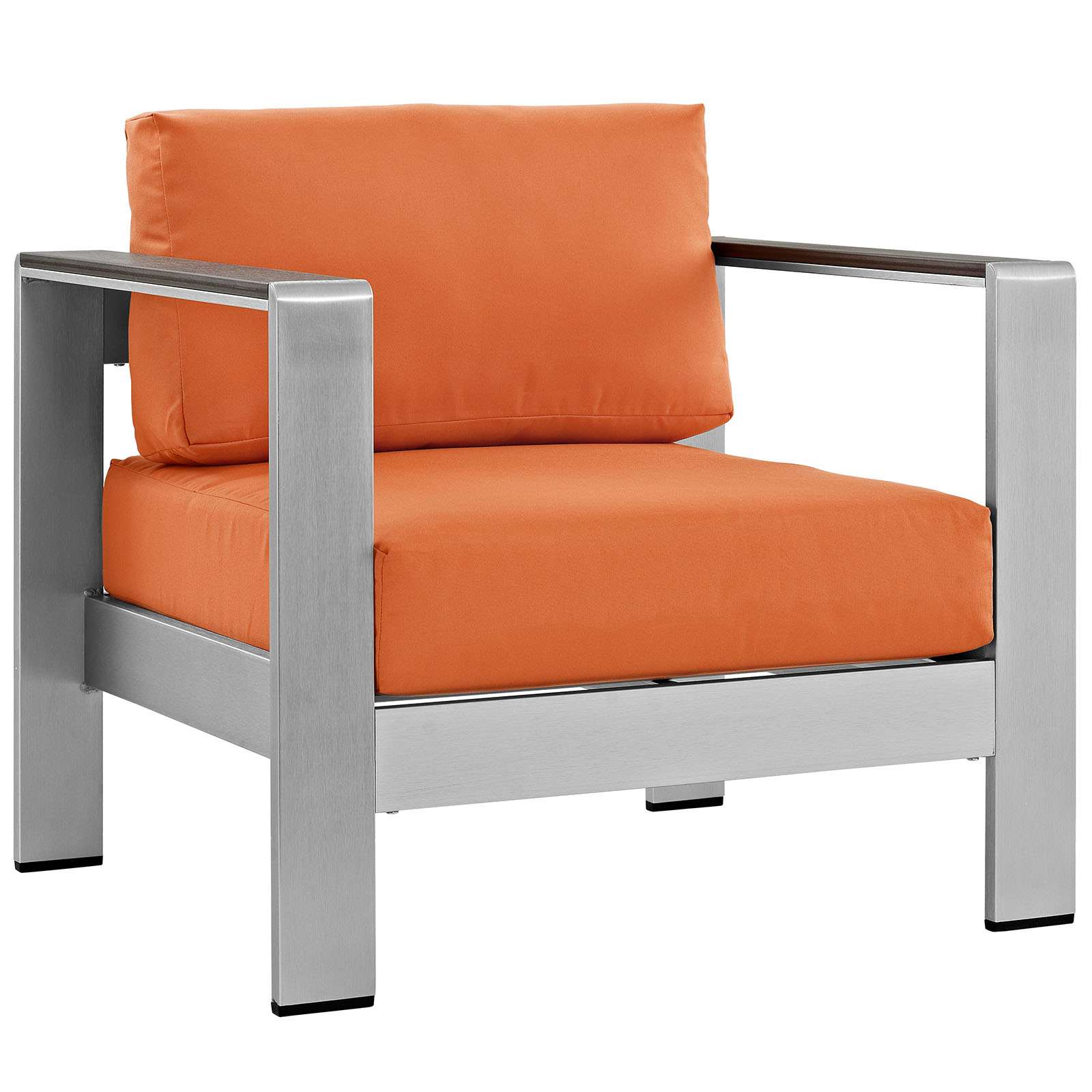 Outdoor lounge furniture CUB EEI 2266 SLV ORA MOD