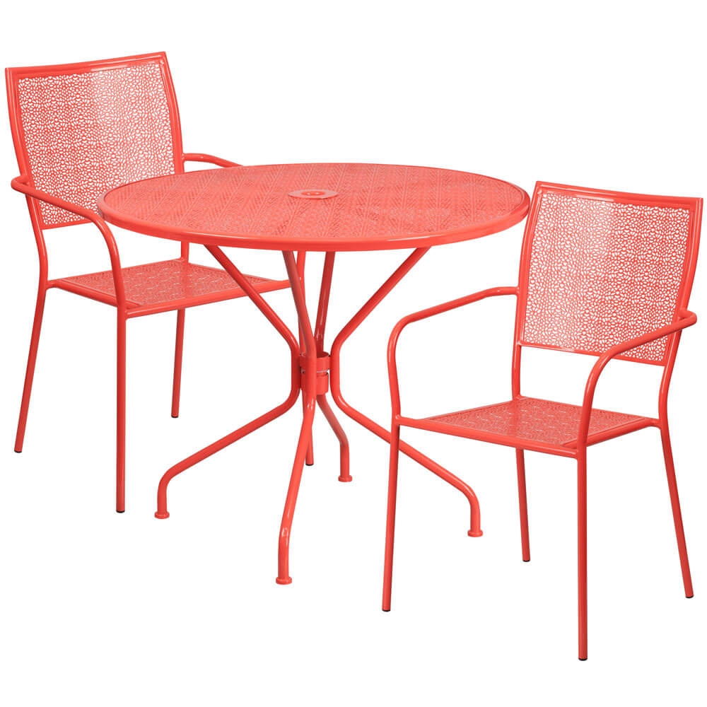 Restaurant tables and chairs 35inch garden bistro ta