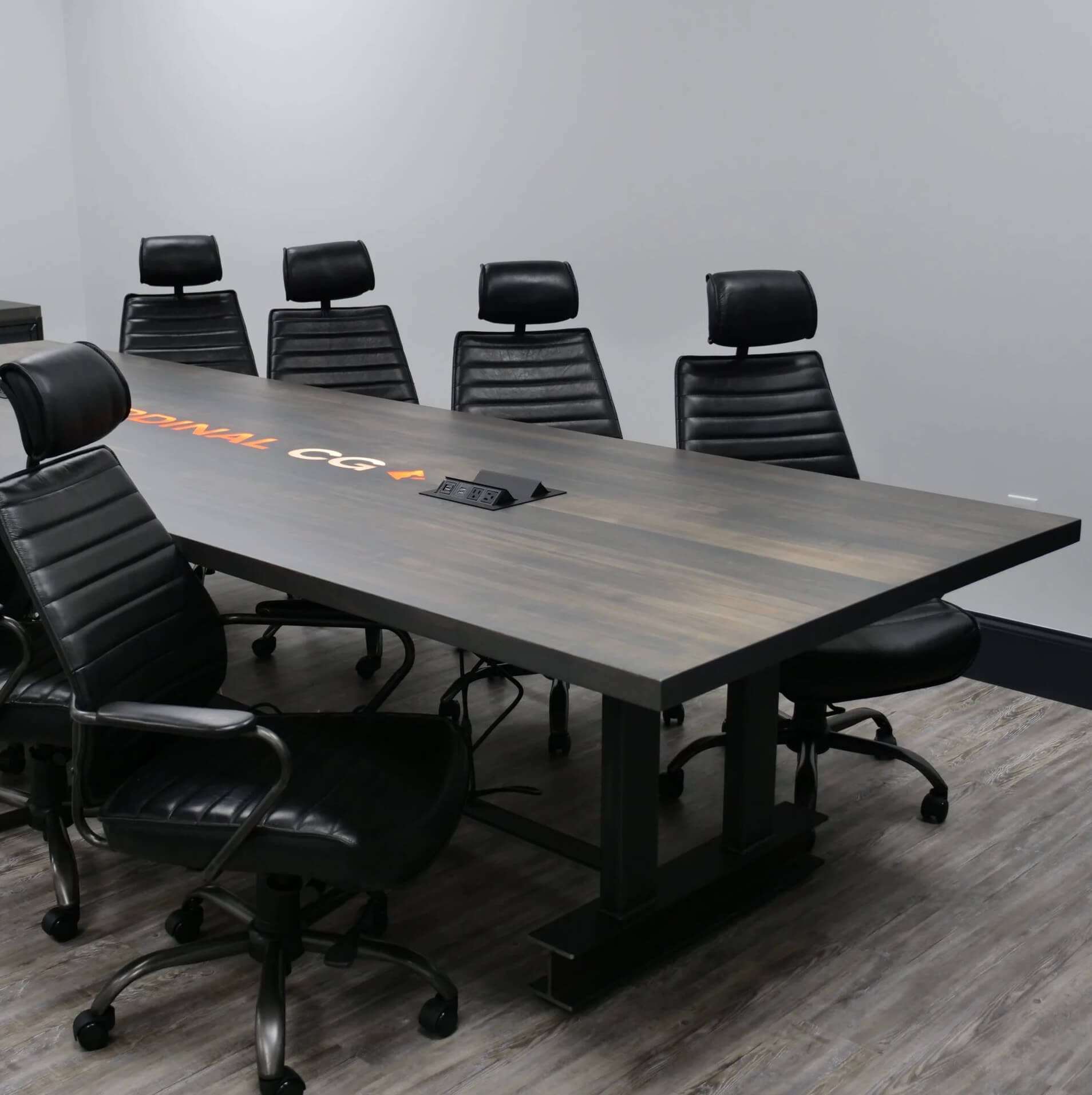 Conference room tables conference table id2 industrial conference table space view customize logo printed table 1 2 3 4