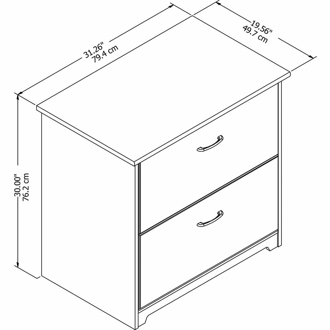 Conference Room Storage and Accessories - Machias 2 Drawer Lateral File ...