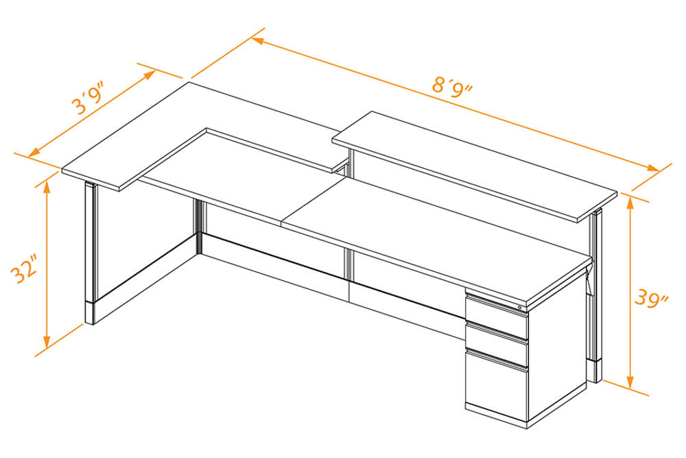 Cubicle reception desk 3d dimensions desk 1000x667 14