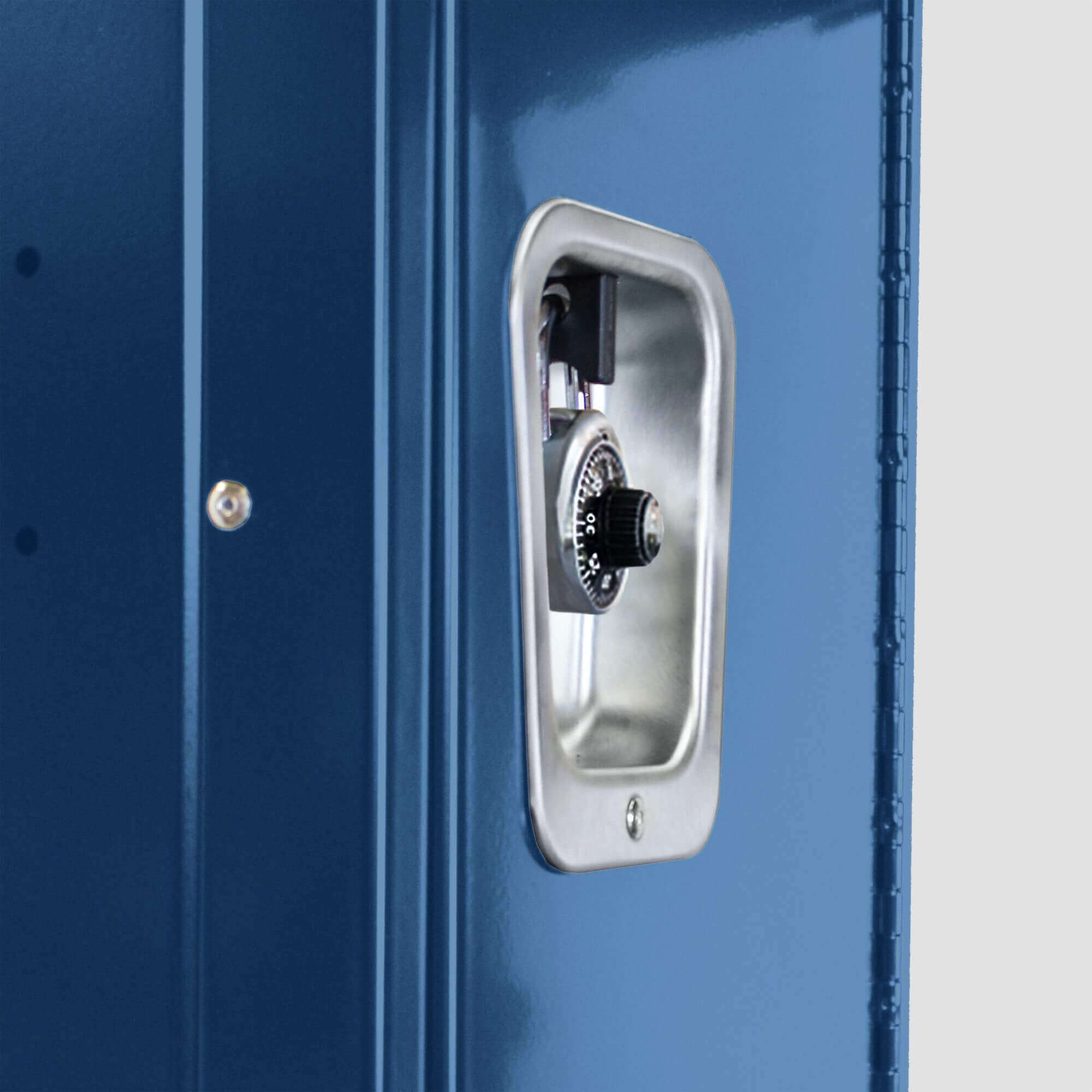 Employee lockers metal lockers patriot series wardrobe lockers 3w 1t marine blue lockers recessed