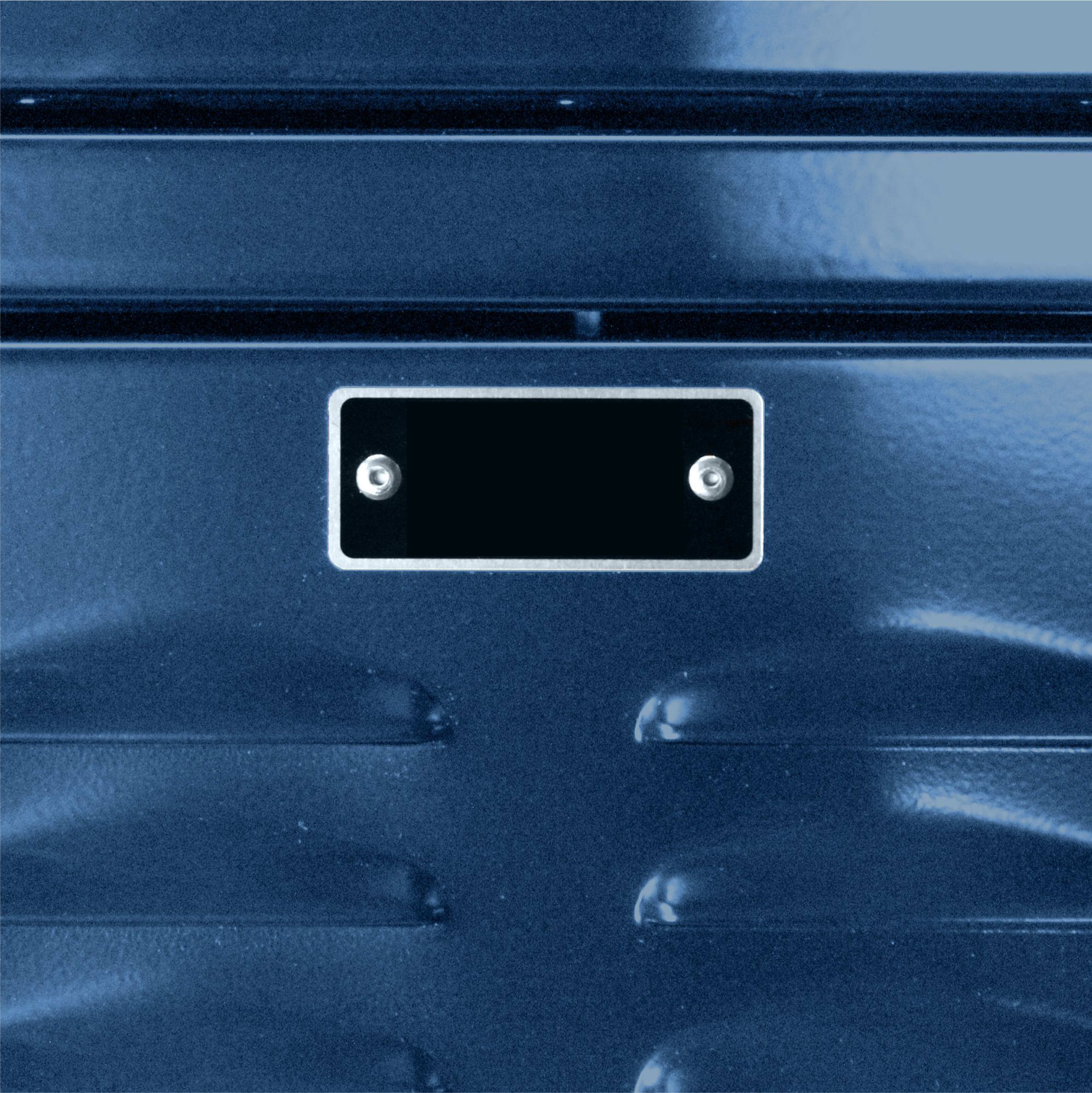 Employee lockers metal lockers patriot series wardrobe lockers 3w 1t marine blue louvered door view