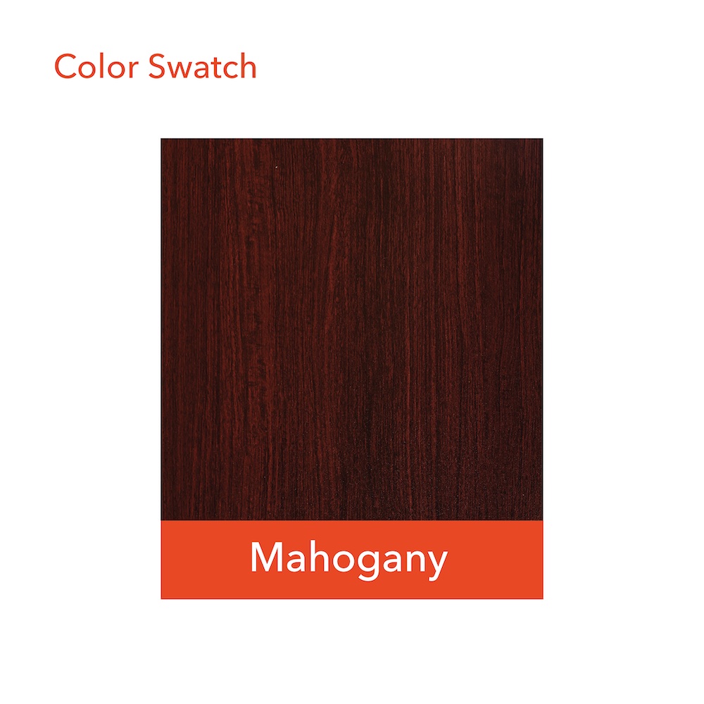 L shaped desk large l shaped desk contemporary l shaped desk color swatch mahogany 1