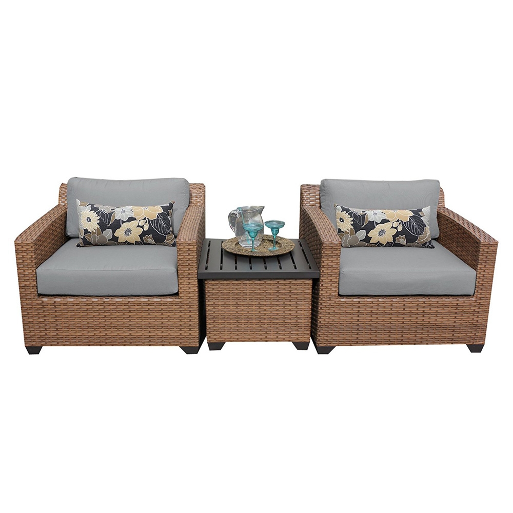 Outdoor lounge furniture CUB LAGUNA 03a GREY TKC