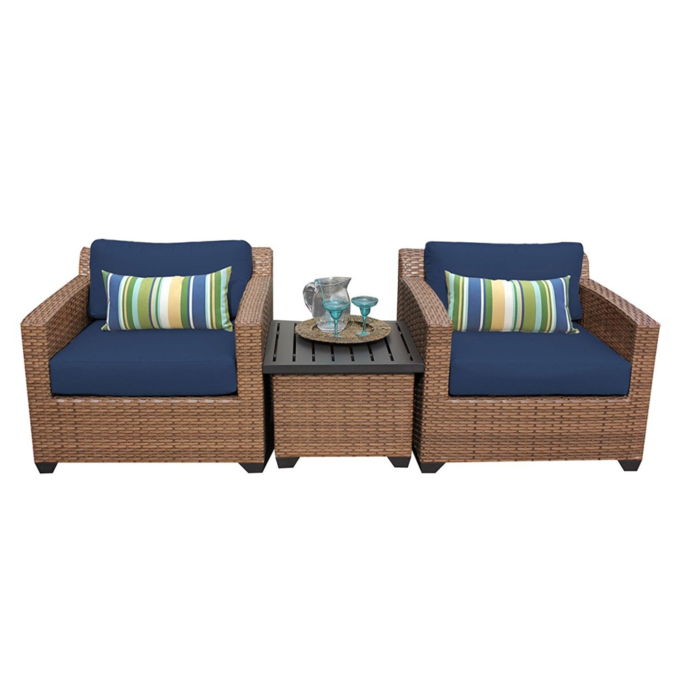 Outdoor lounge furniture CUB LAGUNA 03a NAVY TKC