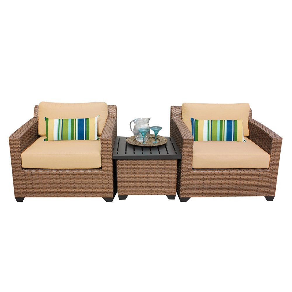 Outdoor lounge furniture CUB LAGUNA 03a SESAME TKC