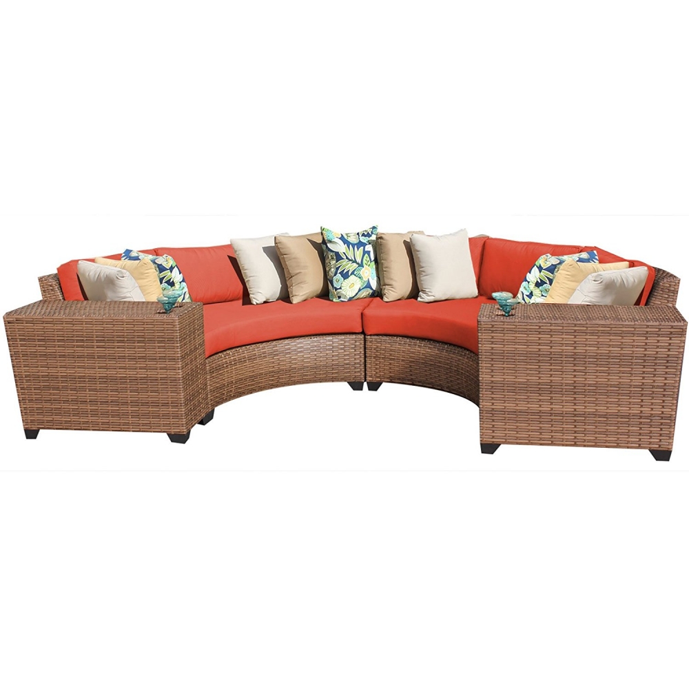 Outdoor lounge furniture CUB LAGUNA 04c TANGERINE TKC