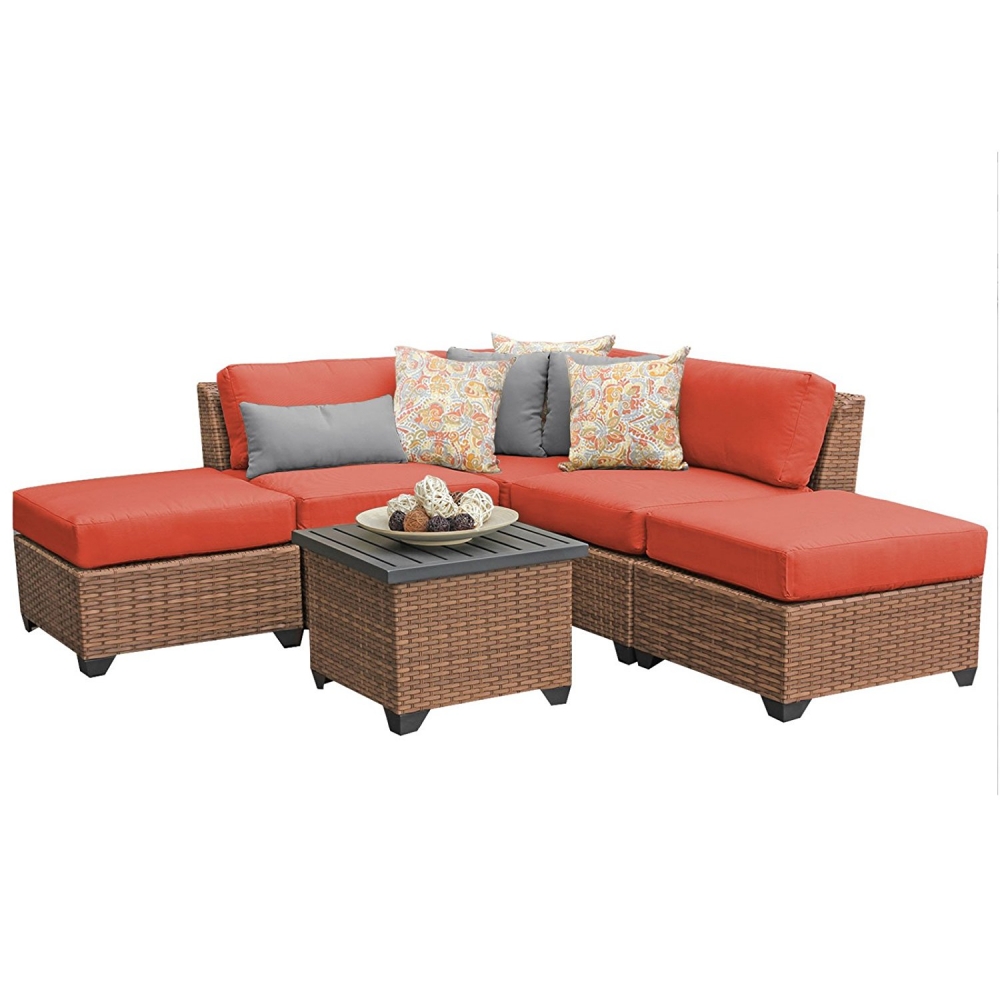 Outdoor lounge furniture CUB LAGUNA 06f TANGERINE TKC