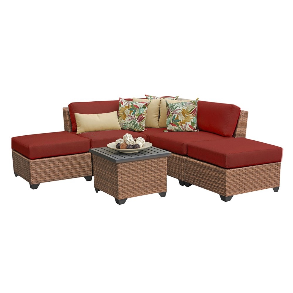 Outdoor lounge furniture CUB LAGUNA 06f TERRACOTTA TKC