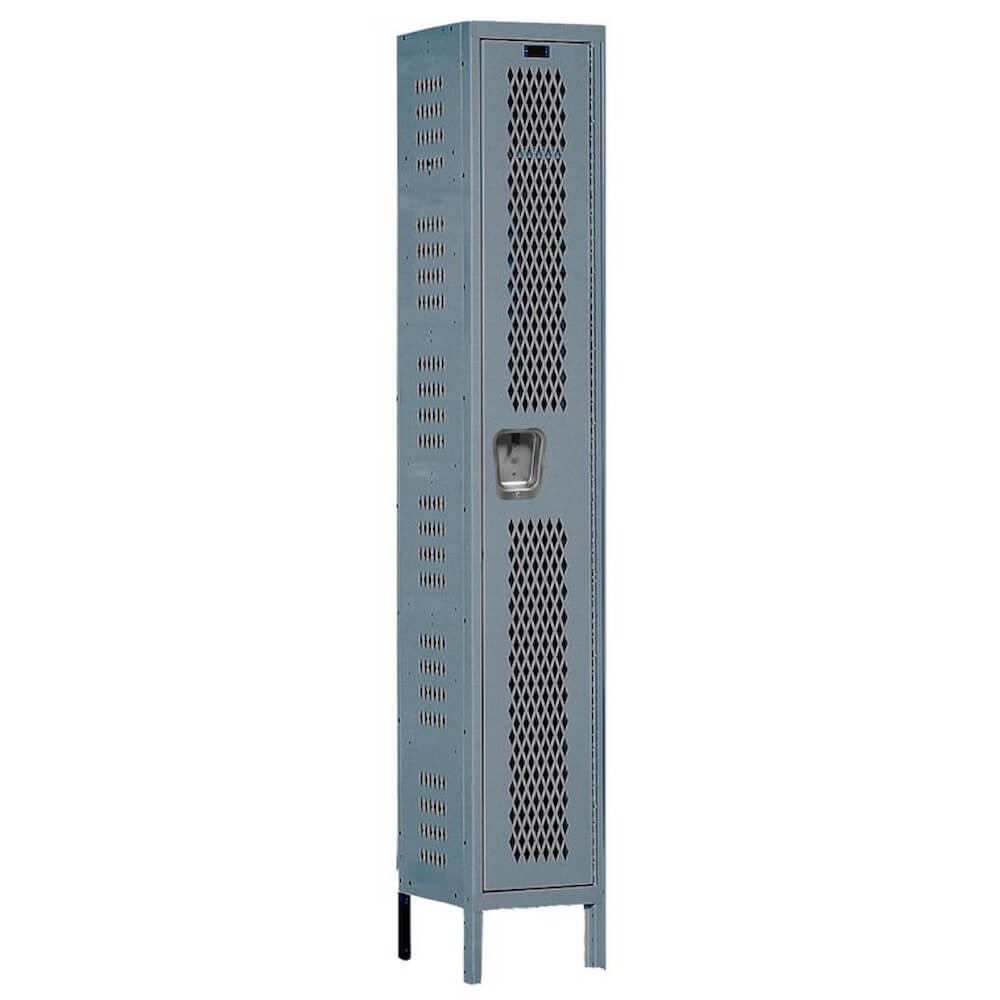 Employee lockers metal lockers ventilated lockers dark gray 1W 1T