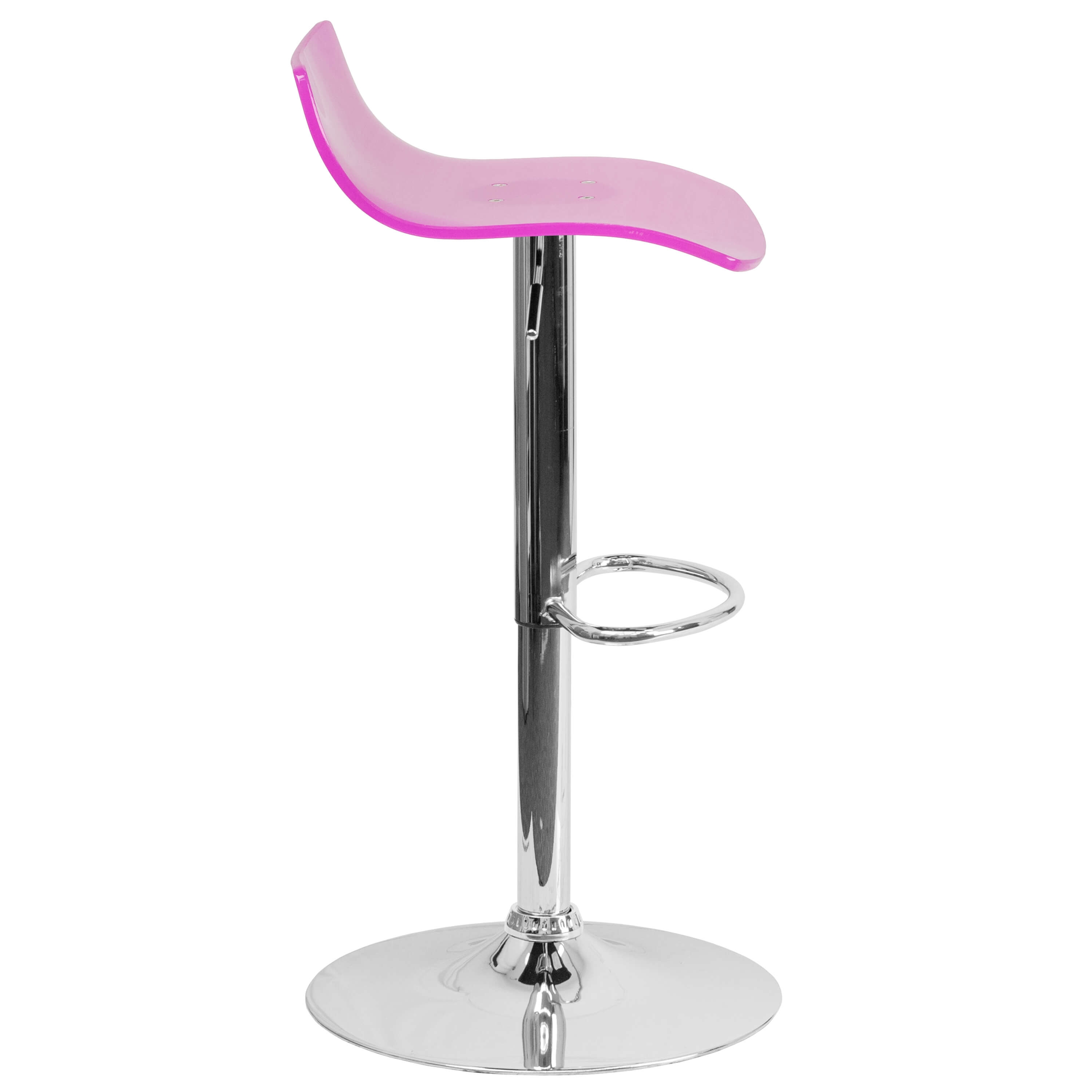 Unique bar stools side view