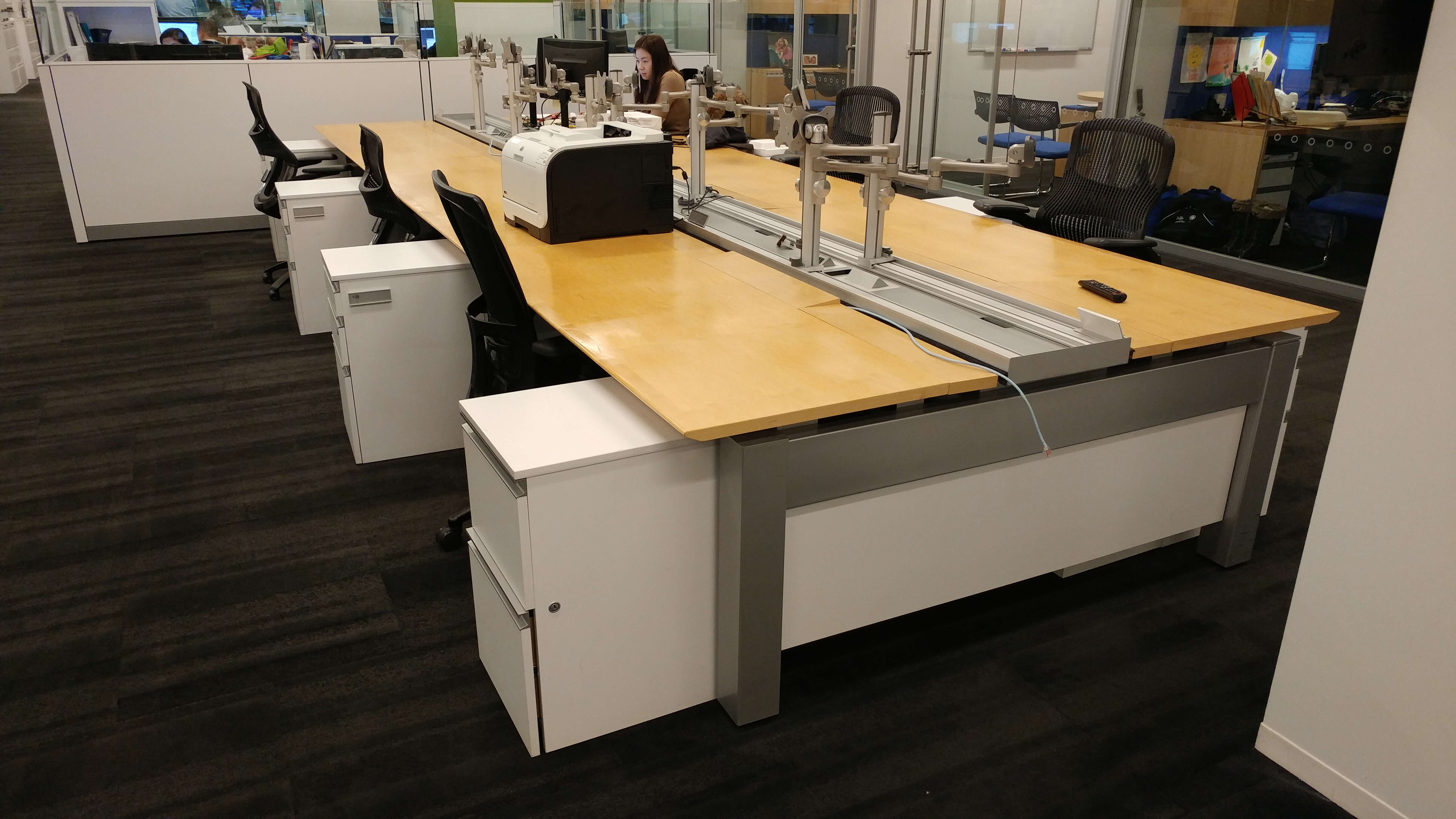 Knoll Benching - Work area